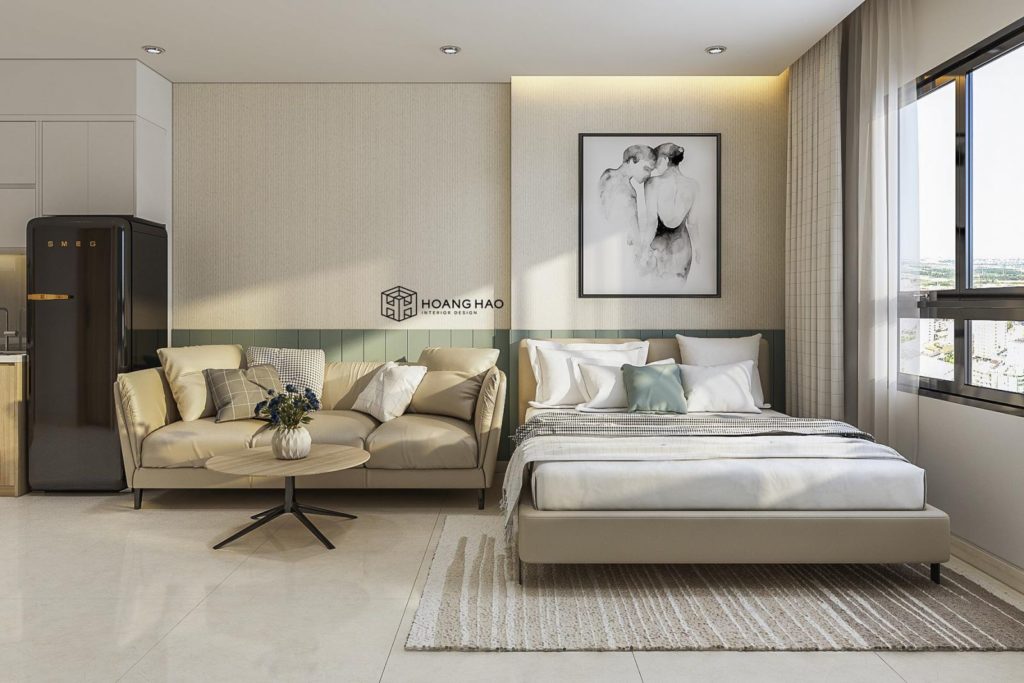 Thiết Kế Căn Hộ Vinhomes Grand Park Studio 36m2